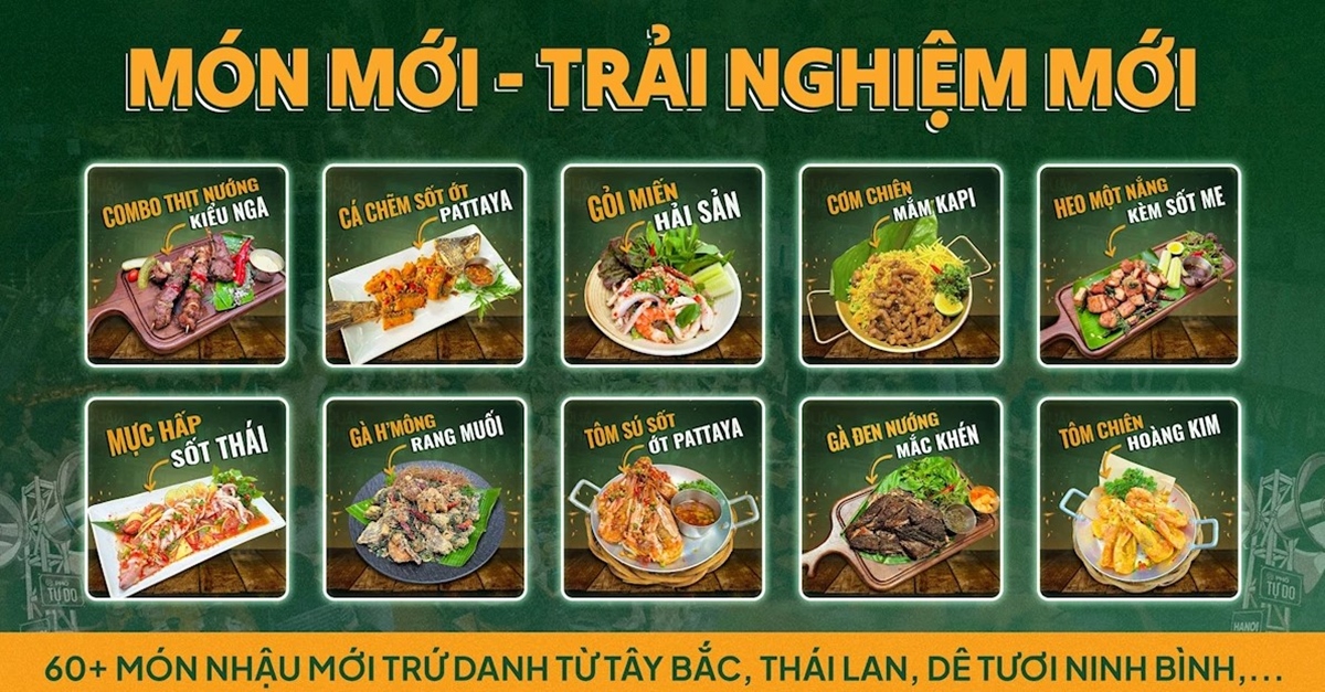 món mới nhậu ngon