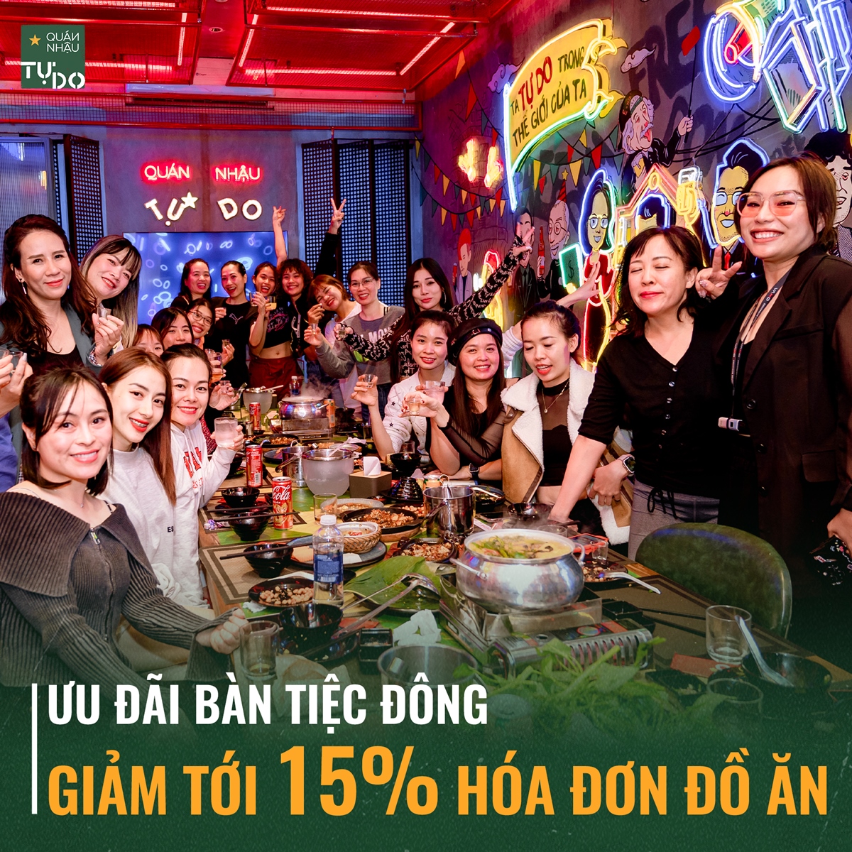 kinh nghiệm đặt tiệc liên hoan công ty A6