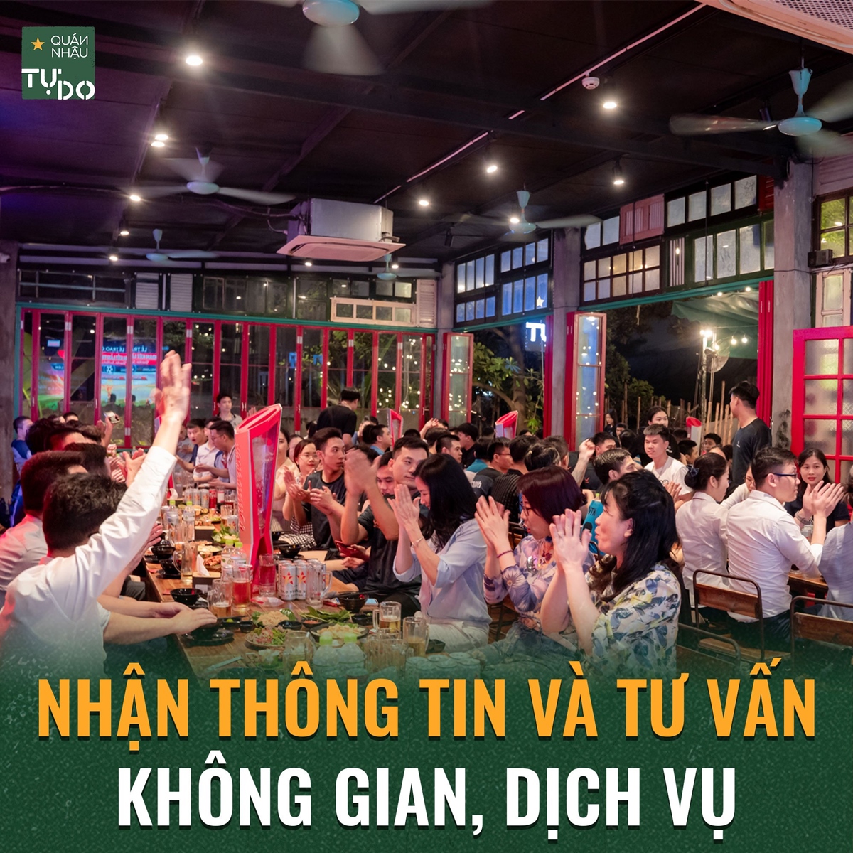 kinh nghiệm đặt tiệc liên hoan công ty tại Quán Nhậu Tự Do
