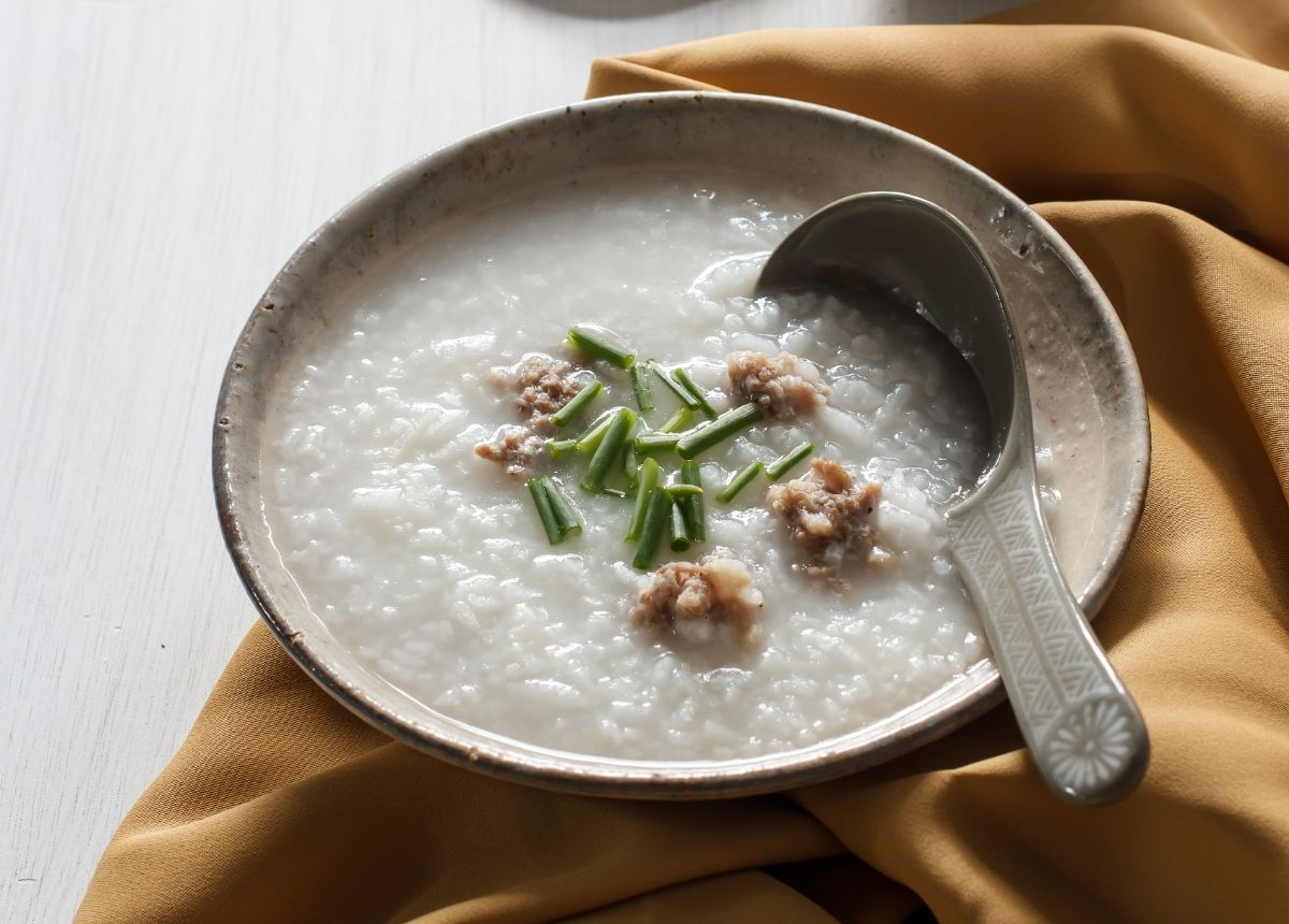 cách giải rượu nhanh bằng cháo loãng