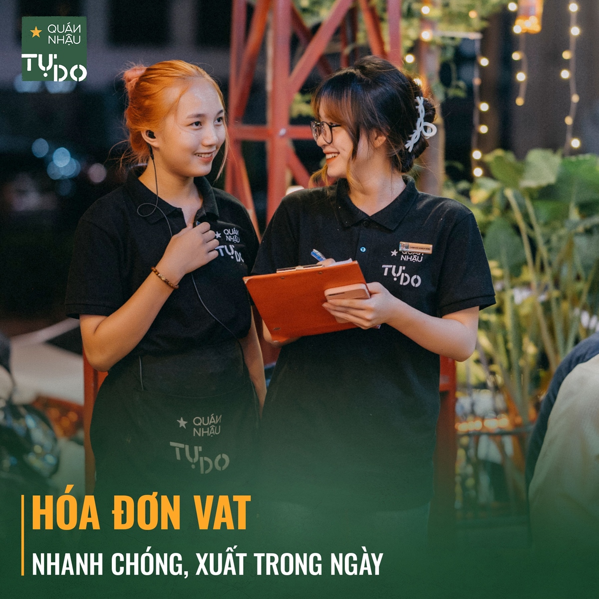 hỗ trợ xuất VAT cho đặt tiệc
