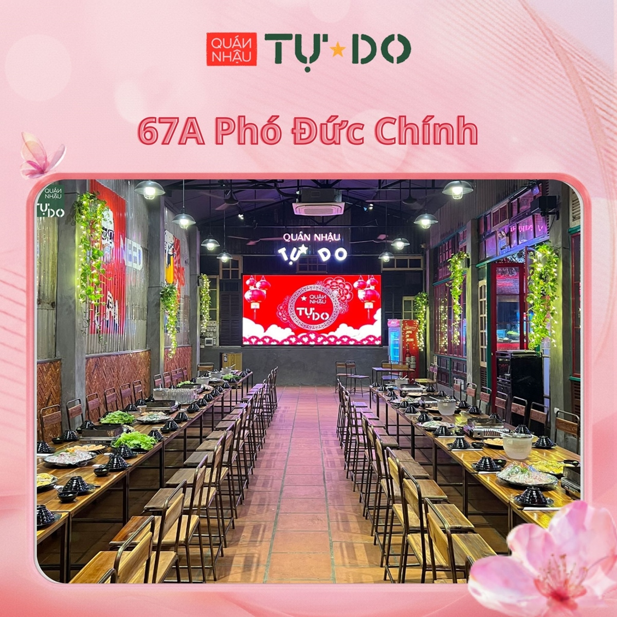 Phòng riêng ở 67A Phó Đức Chính
