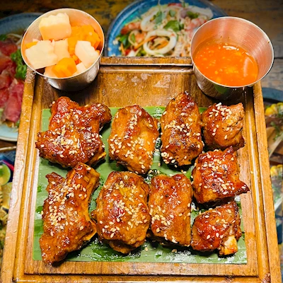 Sườn nướng mật ong