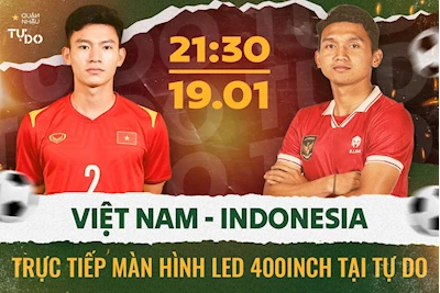 21:30 | 19.01 | Việt Nam - Indonesia | Giải Asian Cup