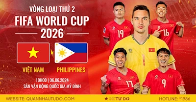 19:00 06/06 Việt Nam 🇻🇳 - 🇵🇭 Philippines | Vòng loại World Cup châu Á 2026