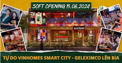 17h00 ngày 15.08 | Tự Do Vinhomes Smart City - Geleximco Mở Bán Chạy Thử