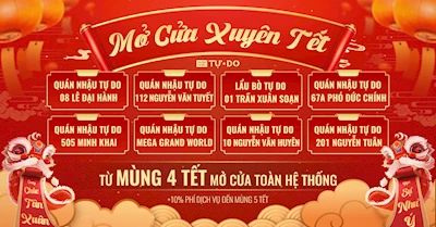 Tự Do mở xuyên Tết ‼️ Cân hết mọi cuộc vui