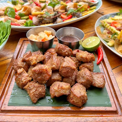 Nầm sữa nướng giềng mẻ