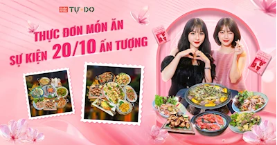 Thực đơn món ăn sự kiện 20/10 ấn tượng