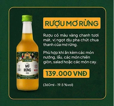 RƯỢU MƠ RỪNG