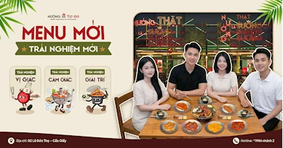 🥩 MENU MỚI - TRẢI NGHIỆM MỚI 🎁