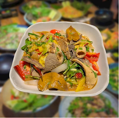 Lòng Phèo Xào Hành Răm