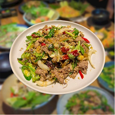 Bê Xào Sả Ớt