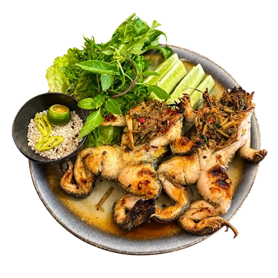 Ếch Nướng Mọi