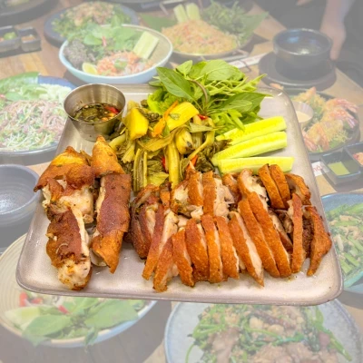 Giò Heo Muối Chiên Giòn