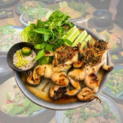 Ếch Nướng Mọi