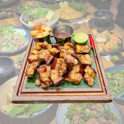 Heo Bản Nướng Dân Tộc