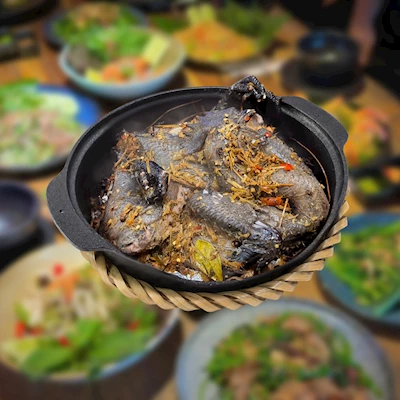 Gà Nổ Muối