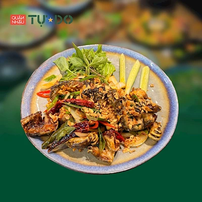 Ếch Chiên Mắm Tỏi