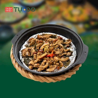 Ba Chỉ Lợn Mán Nổ Muối