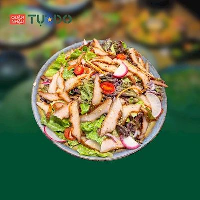 Salad Thịt Xá Xíu Mè Rang