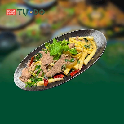 Bê Xào Măng Trúc