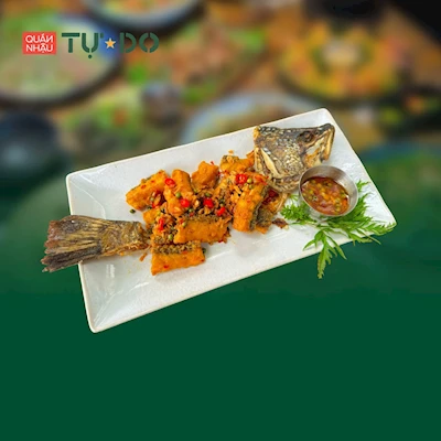 Cá chẽm sốt Pattaya