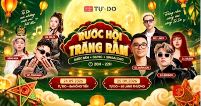TỰ DO – RƯỚC HỘI TRĂNG RẰM 🌕
ANH EM MỞ TIỆC – XẬP XÌNH GHÉ CHƠI