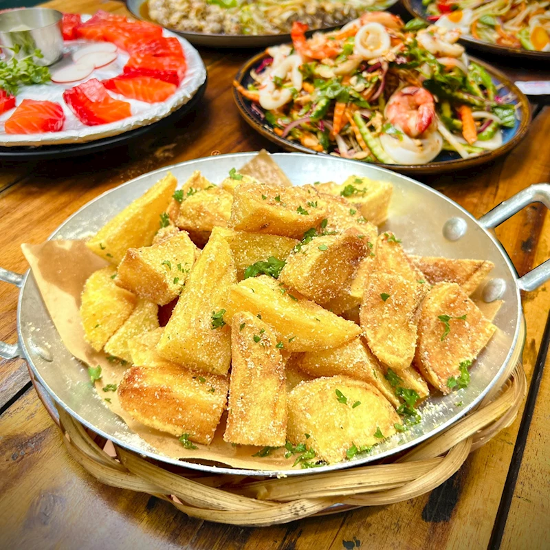 Khoai tây chiên HongKong - Quán Nhậu Tự Do - Ta Tự Do Trong Thế Giới Của Ta